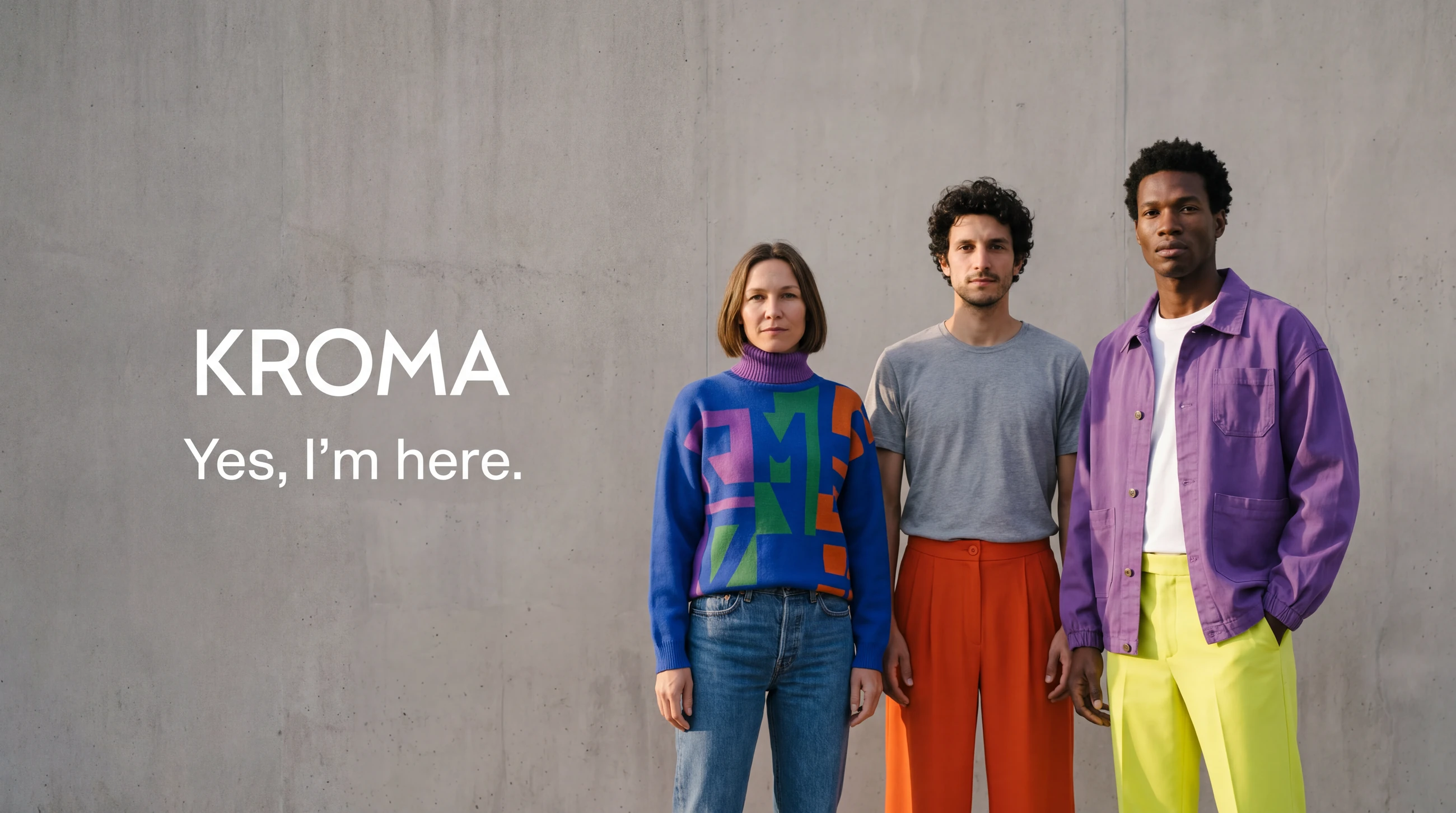 KROMA campaign banner