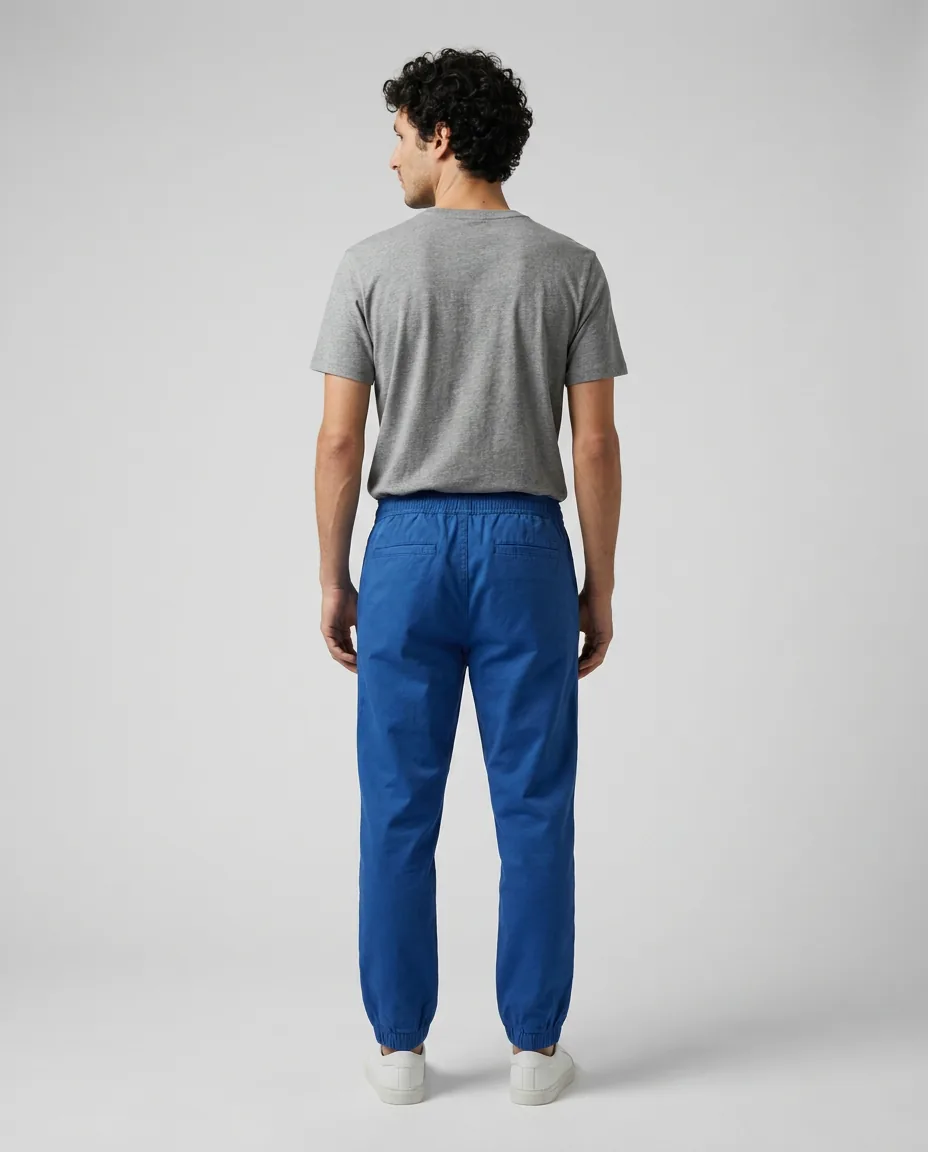 Navyrest trousers — blue jogger
